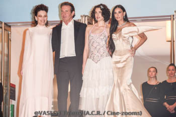Coralie Fargeat, Dennis Quaid, Margaret Qualley, Demi Moore